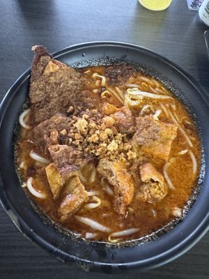 Laksa  at Makan Vegan - 斋这里 in Central Singapore