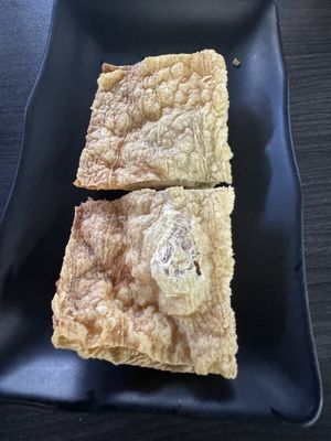 Fried Yuba  at Makan Vegan - 斋这里 in Central Singapore