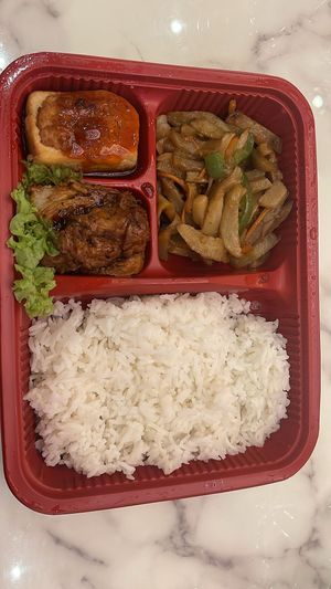 Event Bento set ~ 11/8/24 at Makan Vegan - 斋这里 in Central Singapore