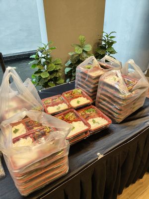 Event Bento set ~ 27/7/24 at Makan Vegan - 斋这里 in Central Singapore