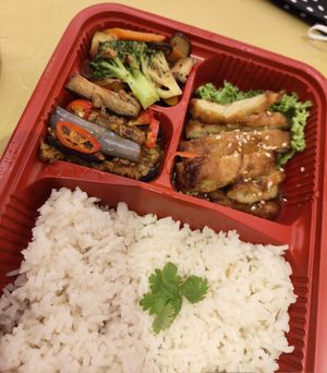 Thumbs Up 👍🏼 Event Bento set ~ 27/7/24 at Makan Vegan - 斋这里 in Central Singapore