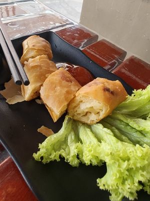 Popiah ~ 13/8/24 at Makan Vegan - 斋这里 in Central Singapore