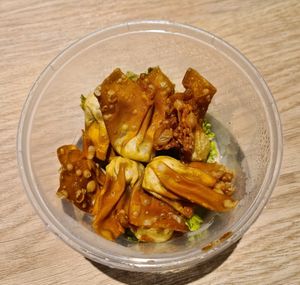 Fried Wanton 炸云吞 at Makan Vegan - 斋这里 in Central Singapore