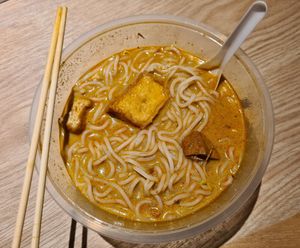 Signature Vegan Laksa 家乡味叻沙 at Makan Vegan - 斋这里 in Central Singapore