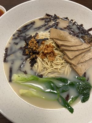 Signature miso ramen  at Makan Vegan - 斋这里 in Central Singapore