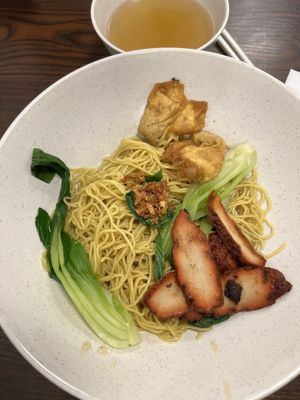 Signature Wanton Mee  at Makan Vegan - 斋这里 in Central Singapore