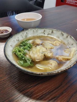 Wanton Soup at Makan Vegan - 斋这里 in Central Singapore