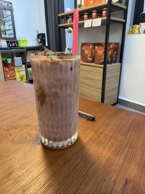 The Black Pink  at Makan Vegan - 斋这里 in Central Singapore