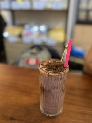 The Black Pink  at Makan Vegan - 斋这里 in Central Singapore