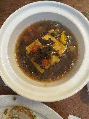 Claypot Back Bean Tofu  at Makan Vegan - 斋这里 in Central Singapore