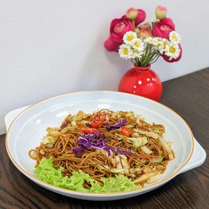 Vegan Fried Kampua at Makan Vegan - 斋这里 in Central Singapore