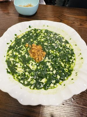 Very smooth tofu and yummy vegetables   at Makan Vegan - 斋这里 in Central Singapore