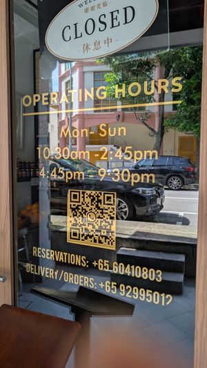 Happy cow says open note the hours. It's very hot walking there and not open . at Makan Vegan - 斋这里 in Central Singapore