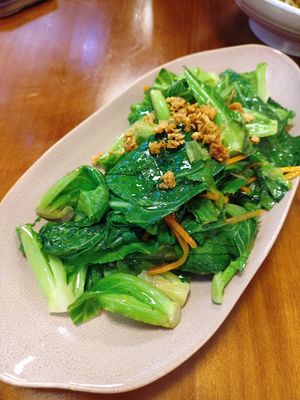 Baby kailan at Makan Vegan - 斋这里 in Central Singapore