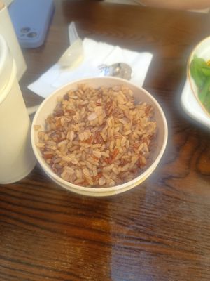 Brown rice at Makan Vegan - 斋这里 in Central Singapore