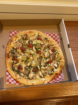 Vegan shrimp  at The Attic Bar & Stage in Calgary