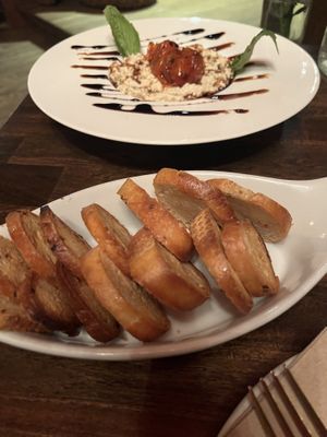 Crostini 🥖  at The Attic Bar & Stage in Calgary