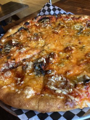 Pepperoni cheeze Pizza  at The Attic Bar & Stage in Calgary