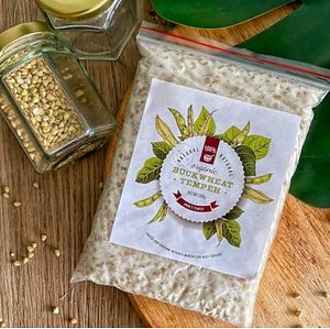 buckwheat tempeh at Angie's Tempeh in North Singapore