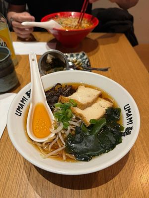 Veggie yuzu shoyu at Umami Ramen in Stuttgart