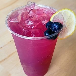 Blueberry Lemonade at The Café in Little Falls