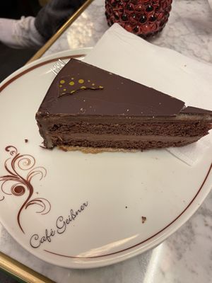 Torte Sacher Art (vegan)  at Cafe Geissner in Giessen