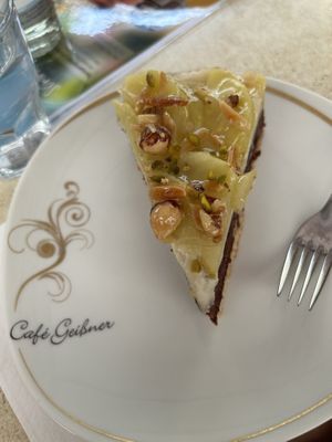 Beautiful and yummy!!!  at Cafe Geissner in Giessen