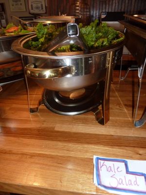 Kale salad at Vegeria - Viva Book Complex in San Antonio