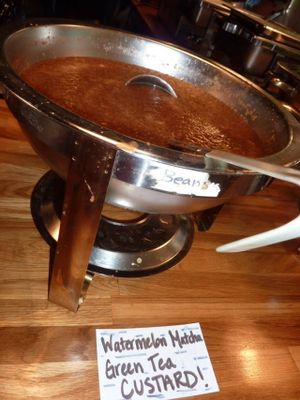 Watermelon green tea soup at Vegeria - Viva Book Complex in San Antonio