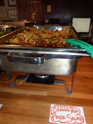 Cilantro pesto pasta salad at Vegeria - Viva Book Complex in San Antonio