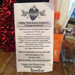 menu at Vegeria - Viva Book Complex in San Antonio