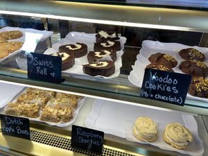 This is just a small sample of their great bakery selection     at The Station Bistro in Conway