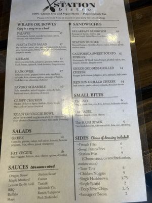   at The Station Bistro in Conway