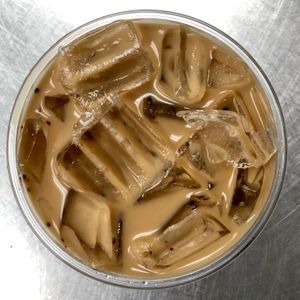 Single Origin Iced Coffee with Oatmilk  at CafeCafeMobilecoffee in Los Angeles