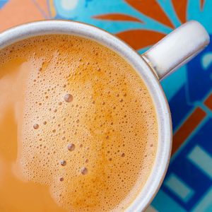 Café with Oatmilk  at CafeCafeMobilecoffee in Los Angeles