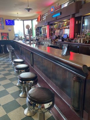 Bar, part of the Venice Cafe at Erie Street Kitchen in Kent