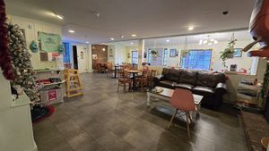 Inside at Emack & Bolio's in Albany