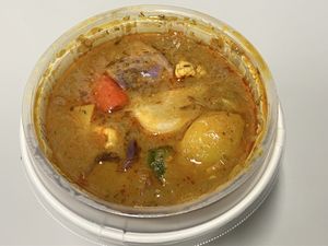 Vegetable curry  at Peace Cafe - Shibuya Tokyu Food Show in Tokyo