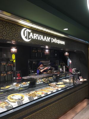 Store front at CARVAAN Delicatessen & Beer stop in Tokyo