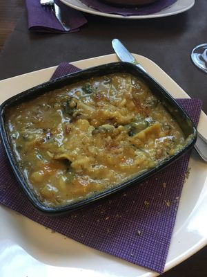Vegan lasagna / Lasaña vana at La Sella in Cartagena