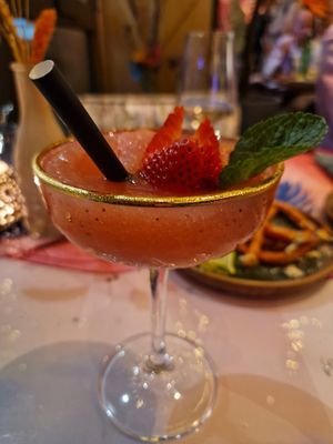 Frozen Strawberry daiquiri at BY AMI in Rotterdam