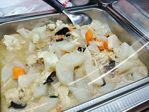 Raddish at Sunny Vegetarian 爱新素食 in Central Singapore