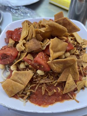 The dish  at Abu Tarek in Cairo