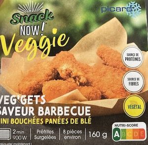 Vegan nuggets at Picard in Paris