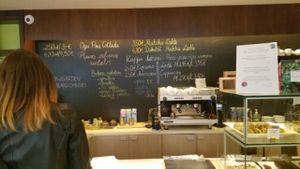 menu at The Beginnings - Skolas in Riga