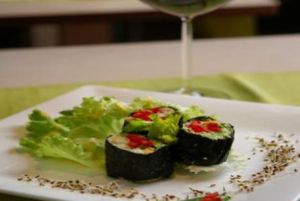 Raw Sushi at The Beginnings - Skolas in Riga