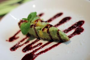 Delicious dessert! at The Beginnings - Skolas in Riga