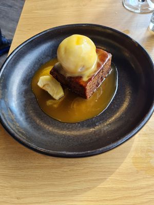 Sticky toffee at Mangosteen in Portsmouth