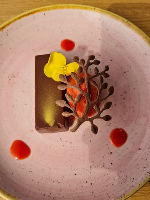 Chocolate delice at Mangosteen in Portsmouth