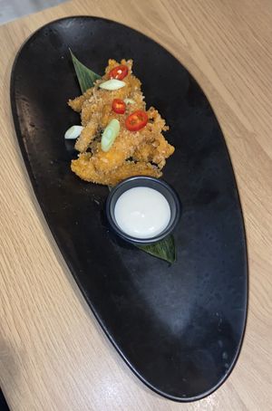 Fried Mushrooms  at Mangosteen in Portsmouth